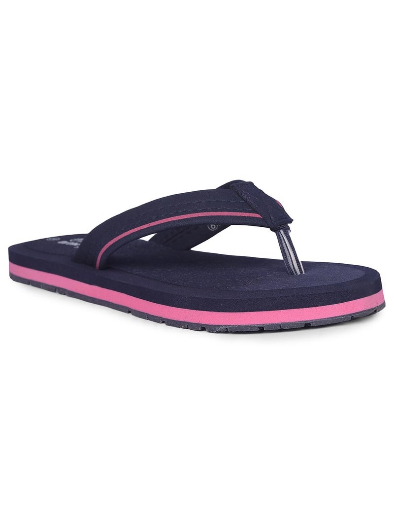 Bata Ortho Lds Women's Navy Flip Flops - 4 UK (5719472) - Image 1