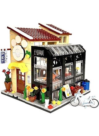 640 pcs Pet Bookstore Building Block Set,Dream Villa Street View Model Building Blocks Toy FC8503 [Bookstore] 640 Granules - pzsku/Z3BF8BDA8DCBDA0377247Z/45/_/1728712923/bc91df92-63a9-4a74-8c38-c0781204cd95