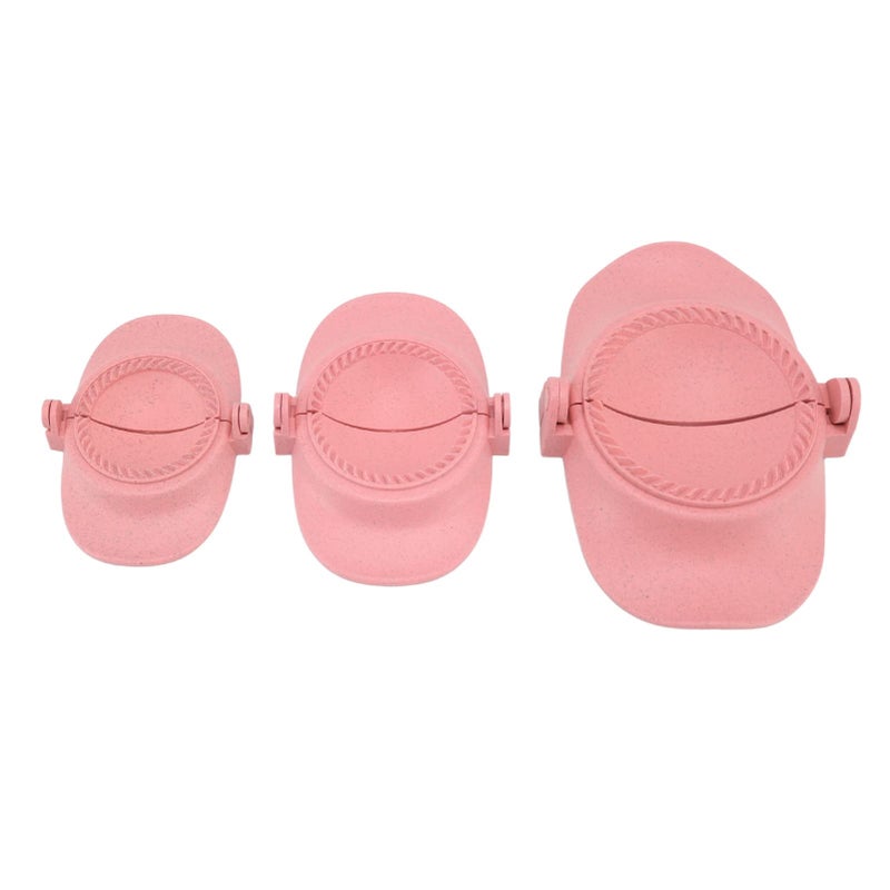 3 Piece Dumpling Maker Press Manual Dough Skin Shaper Quick Easy Use - Image 4