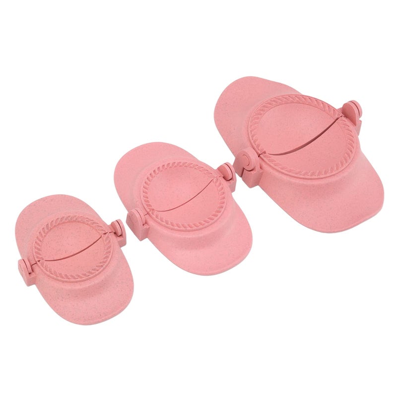 3 Piece Dumpling Maker Press Manual Dough Skin Shaper Quick Easy Use - Image 5