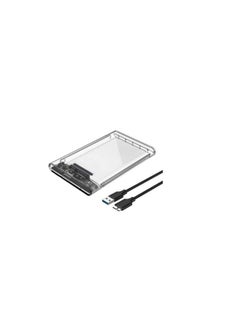Zero 2.5 SATA to USB 3.0 External Hard Drive Enclosure for 2.5 Inch SSD & HDD 9.5mm 7mm External Hard Drive Case Supports  - Image 1