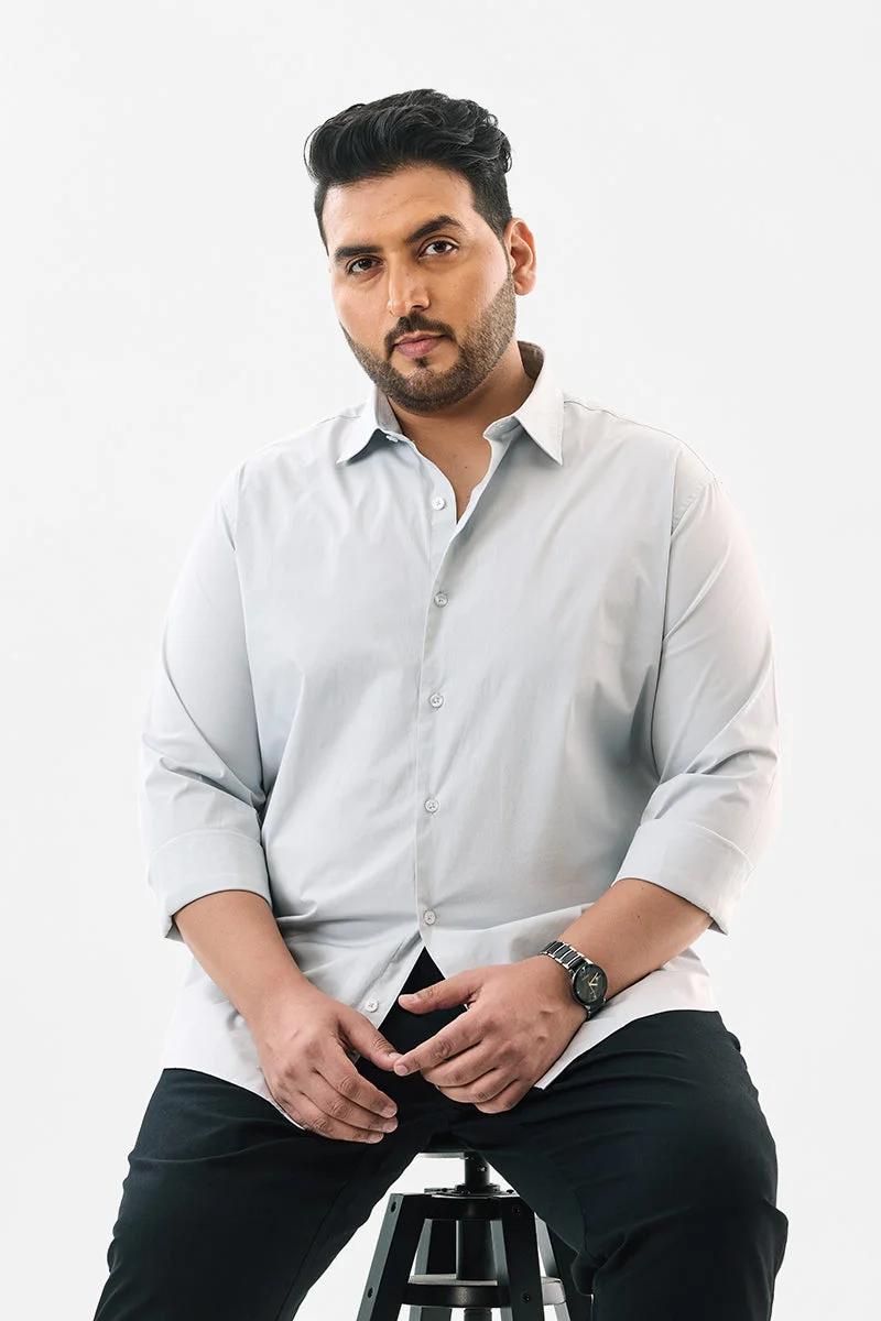 SNITCH قميص مقاس كبير بقصة عادية مطاطي