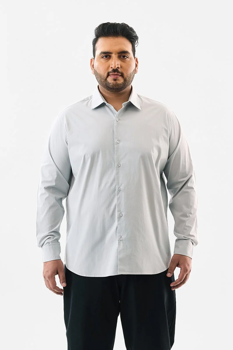 سنيتش قميص مقاس كبير بقصة عادية مطاطي