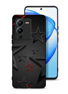 Tolwak Vivo V25 Pro 5G Protective Case Cover Stars Pattern  - Image 1