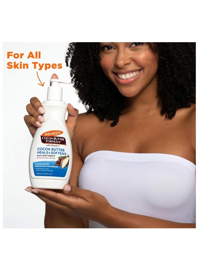 بالمرز لوشن الجسم اليومي لتنعيم البشرة من بالمرز بزبدة الكاكاو – لليدين – 400 مل × 3 عبوات - Image 3