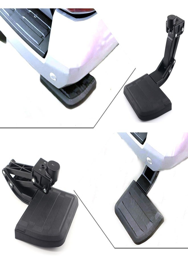 RJSJRAD Rear Bed Step Tailgate Bedstep Compatible with Toyota Tacoma 2024 2025, Folding Truck Step Retractable Bumper Tailgate Step Replace pt392-35920 - Image 5