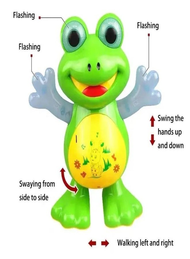 Goyal's Dancing Frog Toy with Music Flashing Lights and Real Dancing Action (Frog) - Image 5