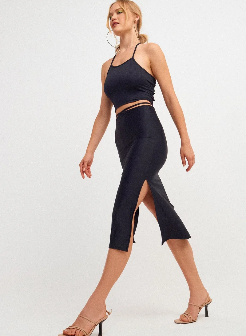OXXO Side Slit Skirts