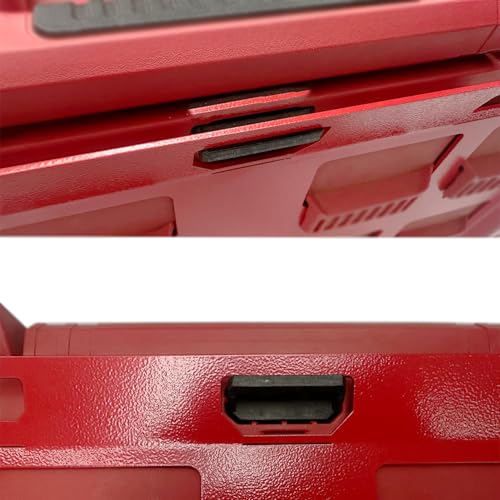 Gijok Mounting Plate Compatible with Milwaukee Packout, 100 Lbs, Metal with Powder Coat, for Tool Storage and Organization System (Full Plate-Red-1) - Image 4