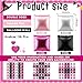 Charnoel 36 Pcs Black Pink Decorations Balloons Brick Square Foil Balloon Wall Backdrop Arch Kit Double Sided Metallic for Cartoon Video Game Birthday Party Supplies Black Pink Silver - Image 4