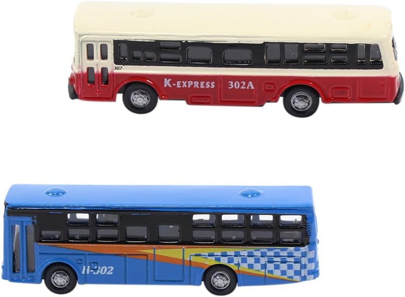 Evemodel BS150 6pcs Diecast Model Buses Car 1:160 N Scale Streetscape Layout - Image 5