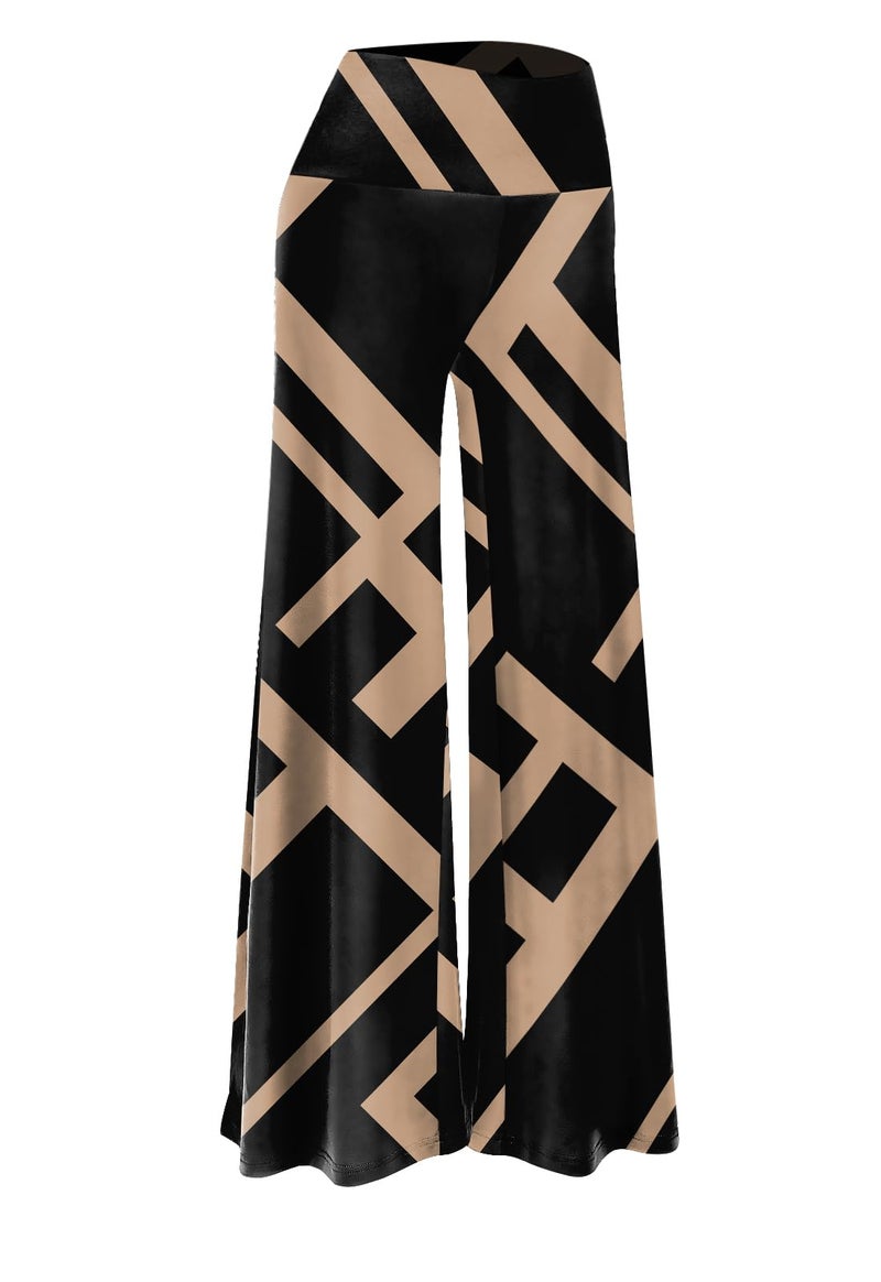 Arolina Palazzo Pants for Women Dressy Casual Wide Leg Pants for Women Stretchy Flowy High Waist Lounge Pants Trousers - Image 1