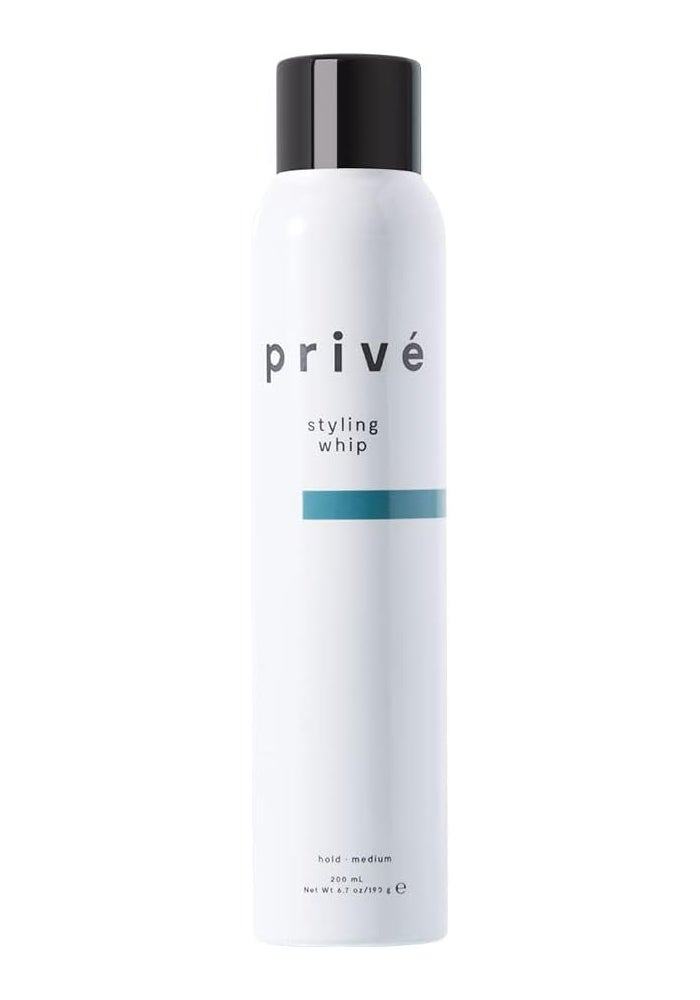 Prive Styling Whip - Volumizing Mousse for Fine and Curly Hair, 200 ml - Image 1