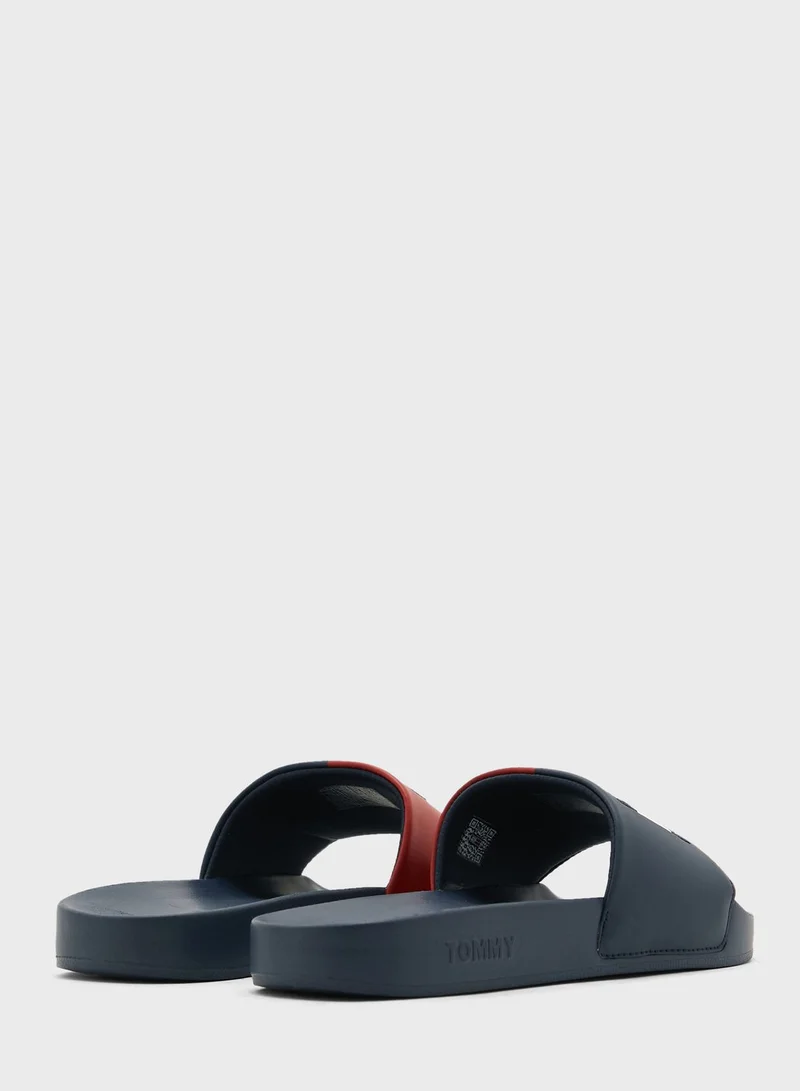 TOMMY JEANS Branded Upper One Strap Slides