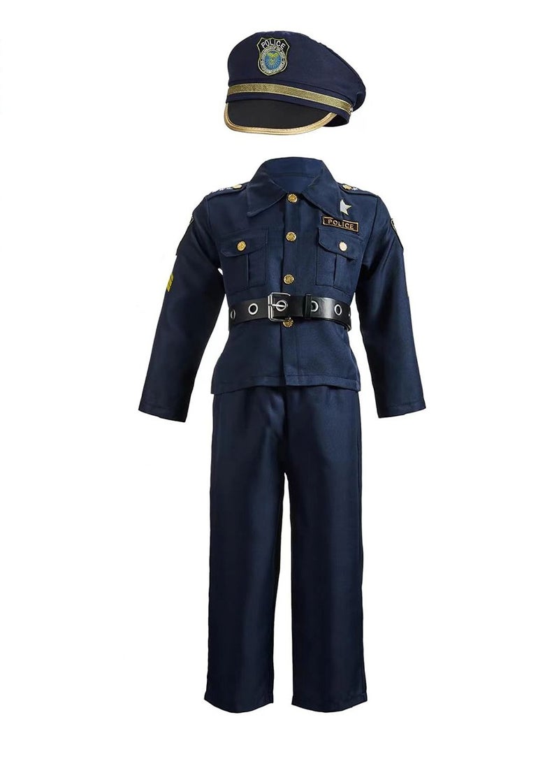 Generic - 2024 New Police Officer Costume for Kids，Role Play Kit for Boys - Image 1