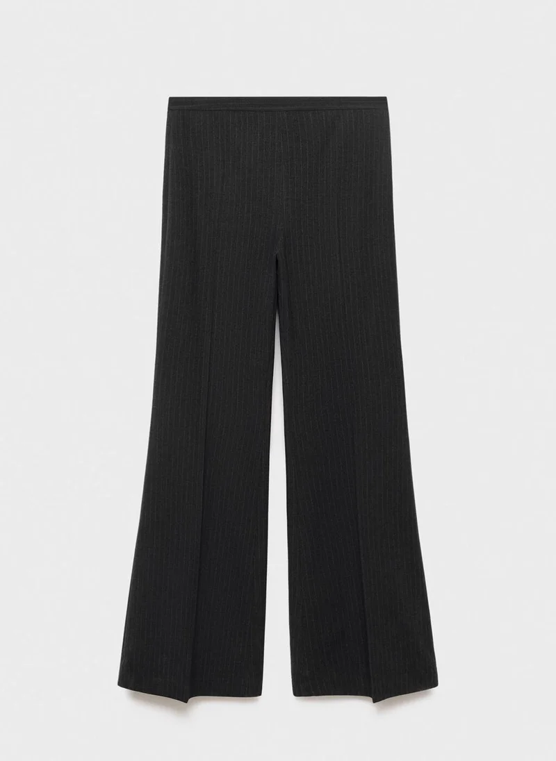 MANGO Pinstripe suit trousers