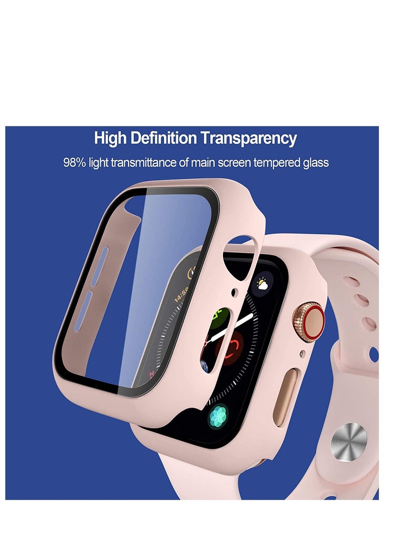 حافظة صلبة لساعة Apple Watch مقاس 40 مم iWatch SE Series 6 5 4 مع واقي شاشة - Image 2