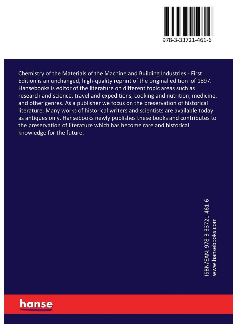 Chemistry of the Materials of the Machine and Building Industries: First Edition  - Image 2