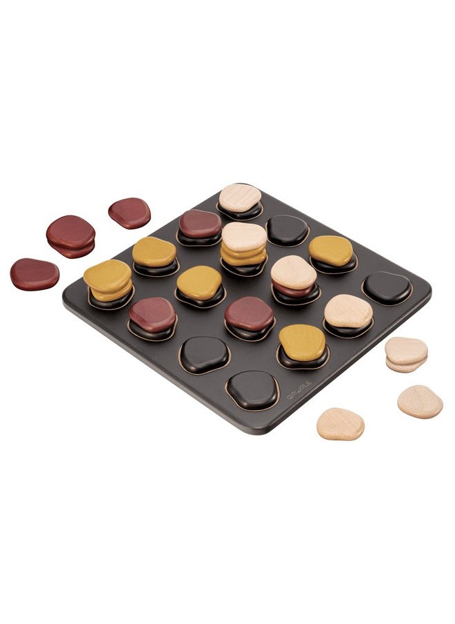 Gigamic Qawale - from Creators of Quoridor | Mensa Select | Wooden Abstract Strategy Game - Simple to Learn with Strategic Depth | Ages 8+ | 2 Players | 15 Minutes  - Image 2