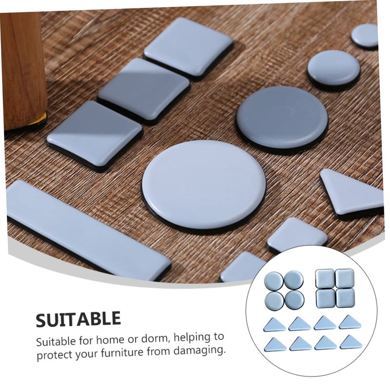 Self Adhesive Furniture Sliders 16 Pcs Hardwood Floor Protectors For Table Chair Feet 4 5x4cm - Image 5