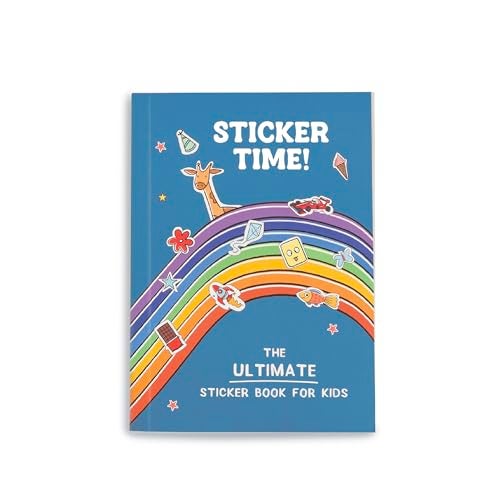 The Journal Lab - Sticker Book for Kids | 500 + Cute Stickers to Decorate Your Pages | Blue Book - Image 1