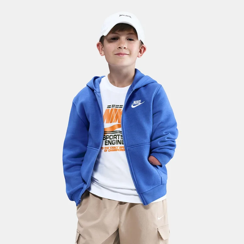 Nike Kids' Sportswear Club Fleece Full-Zip Hoodie