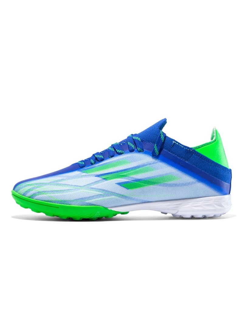 Loquat Low-Top Competition Sports Football Shoes Blue/Green  - Image 1