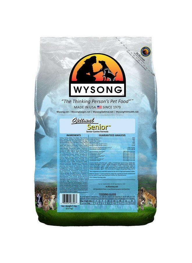 طعام كلاب Wysong Optimal Senior - تركيبة خاصة للكلاب الكبيرة السن - كيس بوزن 5 أرطال - pzsku/Z3BF9F9D582EBCAD0EA9CZ/45/_/1737032066/da846de9-bf25-405d-9884-8ac0d7eb1a6a