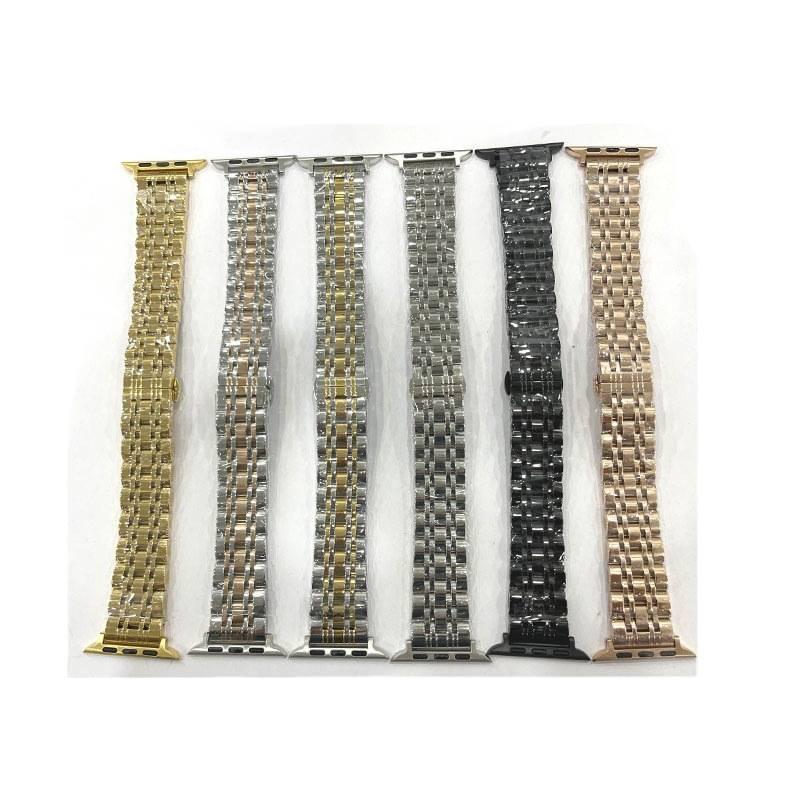 Smartwatch Band in Gold for daily smartwatch wear and replacement strap Everyday Use Home Use Travel Use Outdoor Use Portable Use Routine Use - Image 1