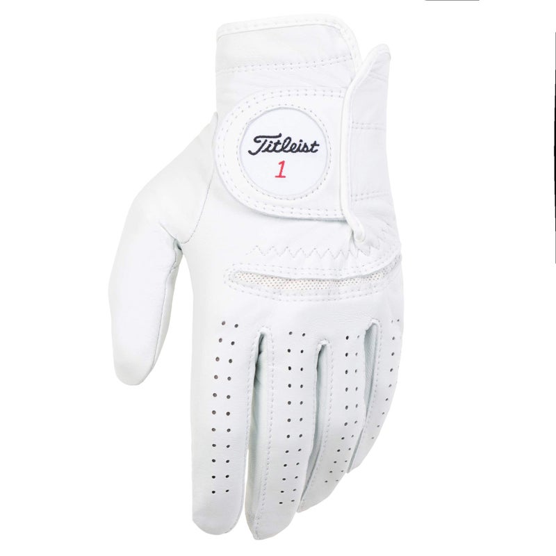 Titleist قفاز رياضي للرجال من تايتليست بيرما-سوفت، يسار، لؤلؤي، متوسط/كبير - Image 1
