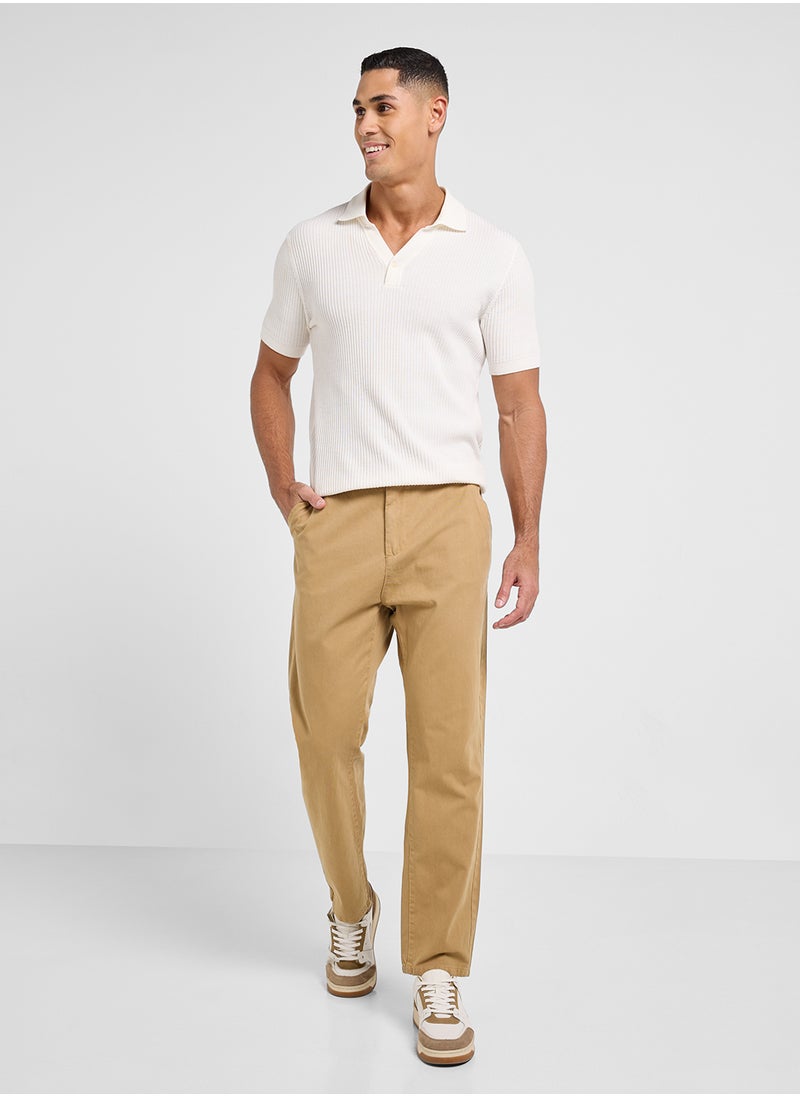 BRAVE SOUL Straight Fit Chino Pants  - Image 4