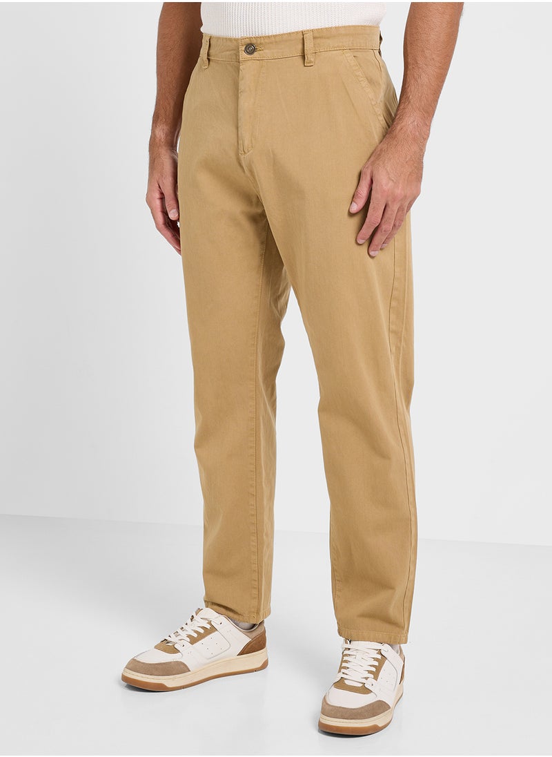BRAVE SOUL Straight Fit Chino Pants  - Image 1