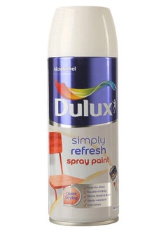 Dulux Simply Refresh Spray Paint 400 ML Gloss Almond  - Image 1