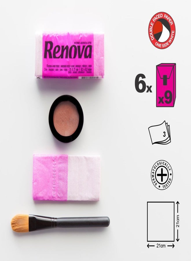Renova Pocket Tissues - Fucsia , 3 Ply , Double Faced , Feminine And Fresh Rose Scented , First Time In INDIA. - Image 3