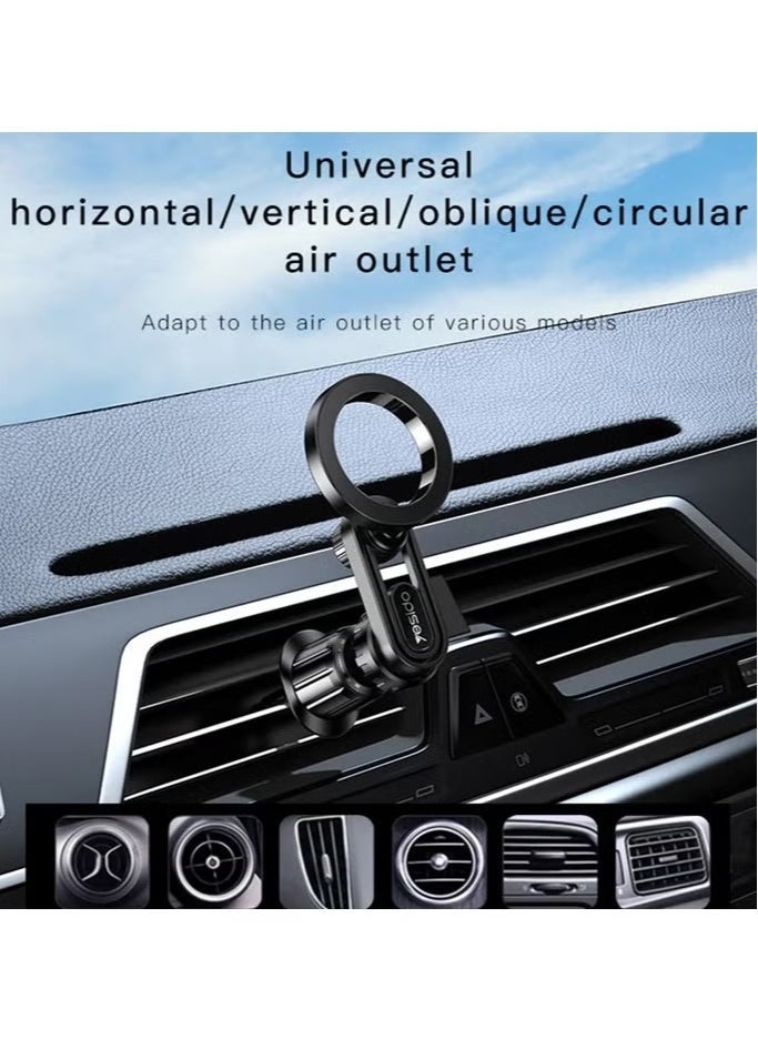 JAJEEK C157 Strong Magnetic Car Air Vent Phone Holder – Secure & Adjustable Mount for Easy Hands-Free Use, Compatible with All Smartphones - Image 4