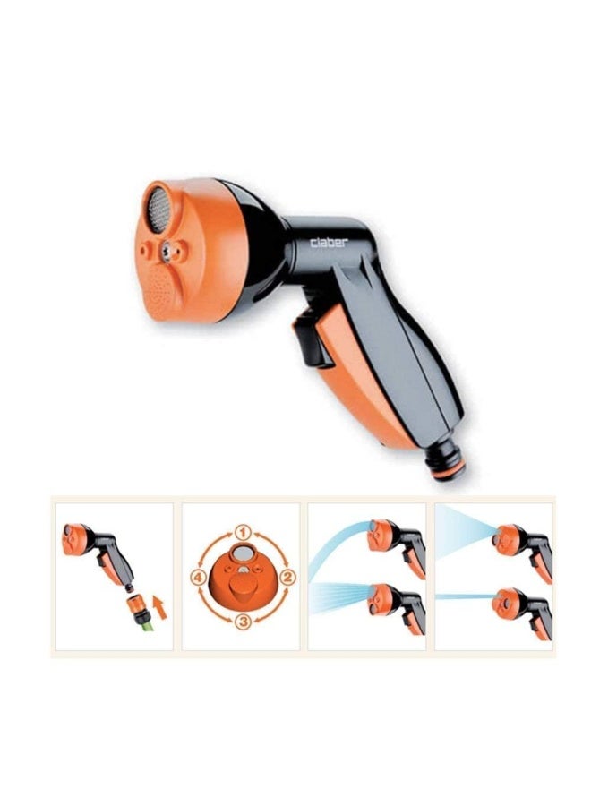Claber طقم حديقة مبتدئ مع خرطوم فضي بطول 20 مترًا D90530000  - Image 3
