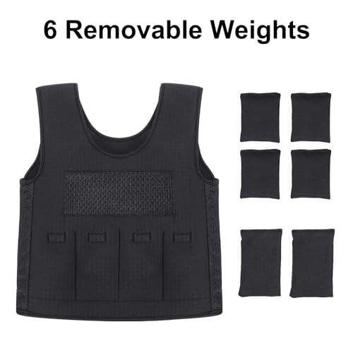 Yafang Weighted Vest for Kids(Ages 5-9, Medium) – Fully Adjustable Sensory Compression Vest for Children with Autism, ADHD, SPD - Includes 3lb Removable Weights - Image 5