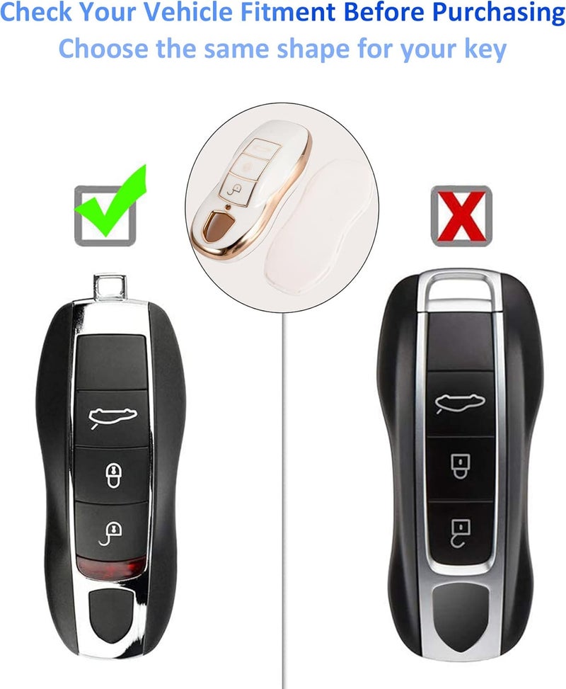 YHC Premium Key Fob Cover for Porsche - Image 2
