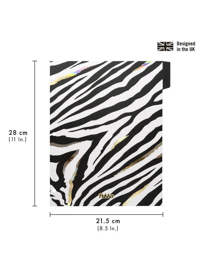Pukka Pad Wild 5 Part Dividers 1 Pack Of 5 Tab Set 3Ring Binder Compatible 9 X 11 Inches  - Image 2