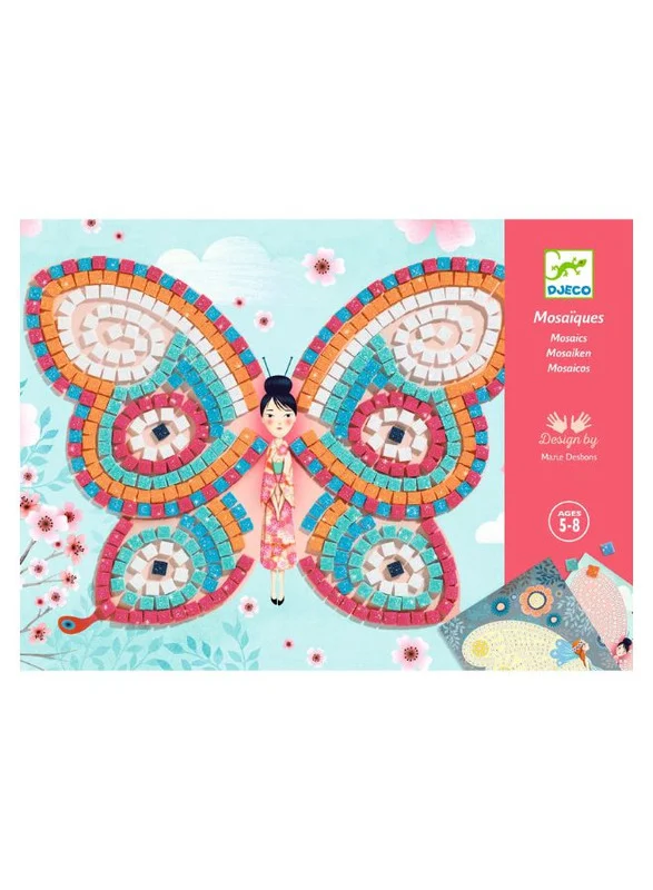 DJECO Multicolour Mosaic Art Craft Kit