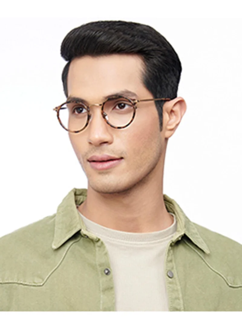 Lenskart Blu LENSKART BLU Gaming Glasses For Eye Protection From Digital Screens | Computer Glasses with Blue Cut & UV Protection | Lightweight Specs With Zero Power For Gamers (133 mm - Small) - LB E13530
