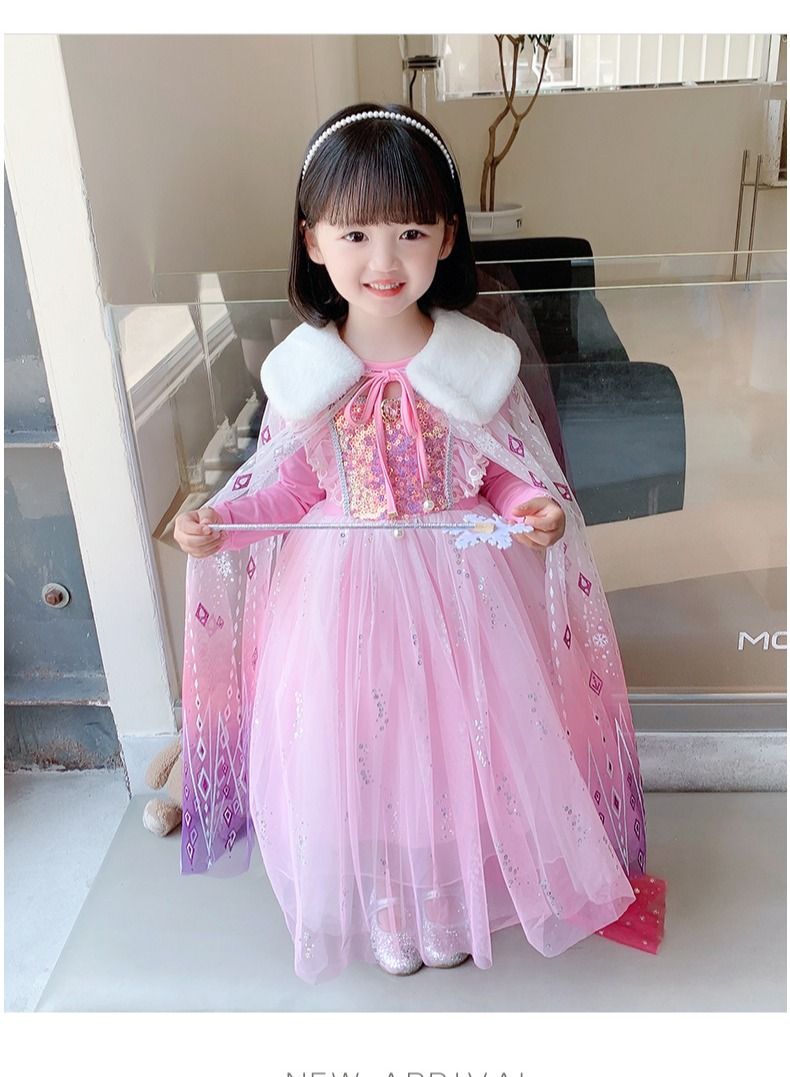 Loquat فستان تنكري بموضوع أميرة الحكايات الحمراء