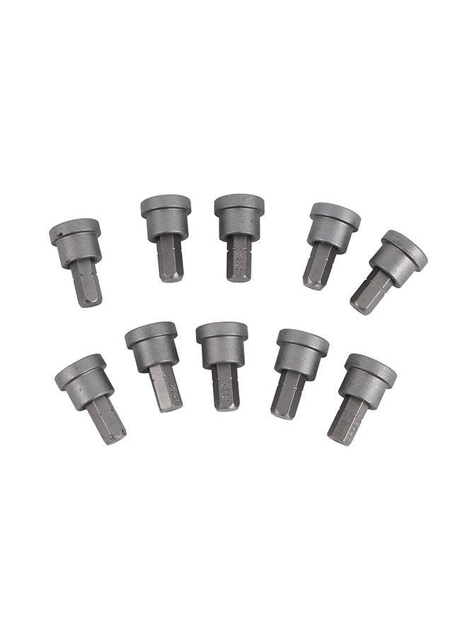 LAWAZIM Drywall Screw Bits - 10 Piece - PH2 Screwdriver Bits for Drills, Durable No-Damage Dimpler Bits for Drywall, Electric and Cordless Drills, Ideal for Home Improvement and Professional Use  - Image 1