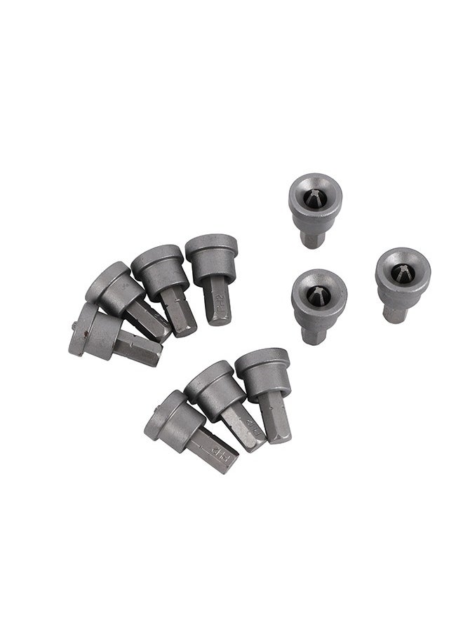 LAWAZIM Drywall Screw Bits - 10 Piece - PH2 Screwdriver Bits for Drills, Durable No-Damage Dimpler Bits for Drywall, Electric and Cordless Drills, Ideal for Home Improvement and Professional Use  - Image 2
