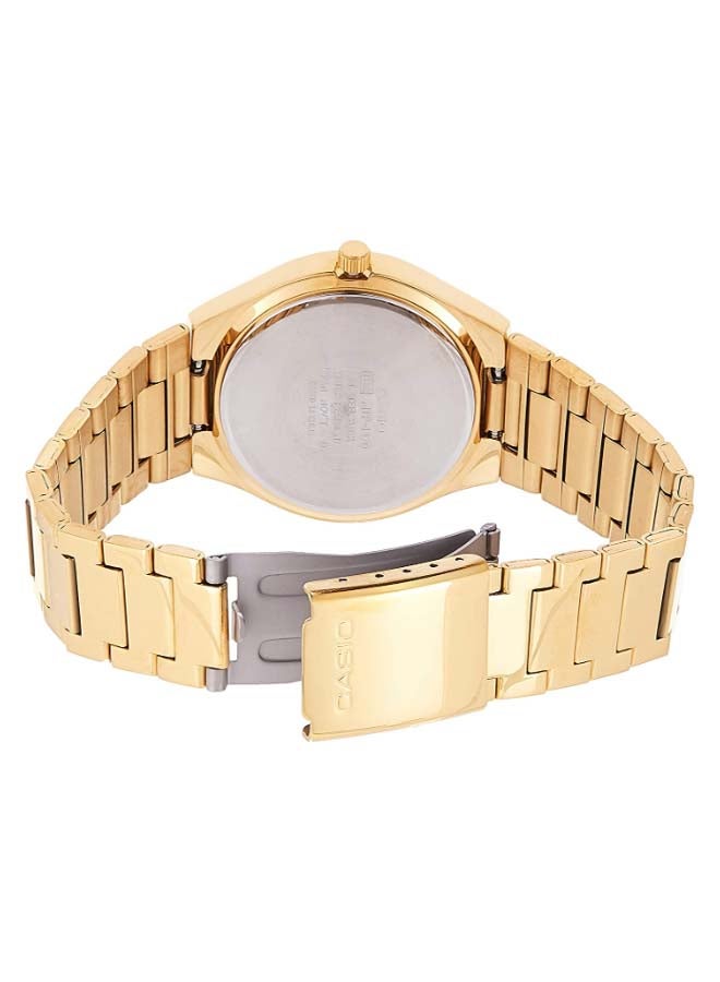 كاسيو ساعة يد كوارتز كور بعقارب طراز MTP1170N-9A - مقاس 36 مم - لون ذهبي رجال - Image 2