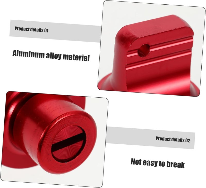 PRETYZOOM Motorcycle Keychain Key Cover Aluminum Alloy Key Holder Portable Design for Easy Access Unique Accessory for Men and Women - Image 3