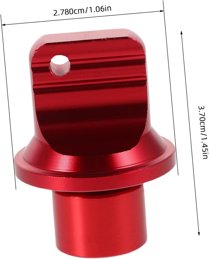 PRETYZOOM Motorcycle Keychain Key Cover Aluminum Alloy Key Holder Portable Design for Easy Access Unique Accessory for Men and Women - Image 2