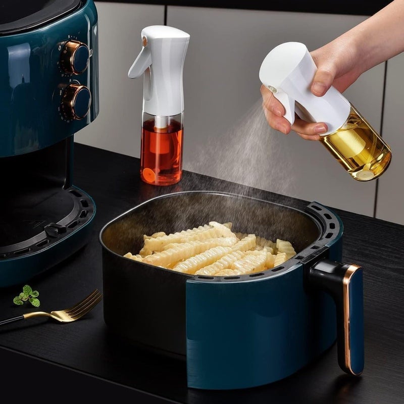 PRAMANTA Cooking Oil Spray Bottle Oil Dispenser Bottle Spray Mister Refillable Food Grade Oil Vinegar Spray Bottle for Kitchen 1Pcs - Image 5