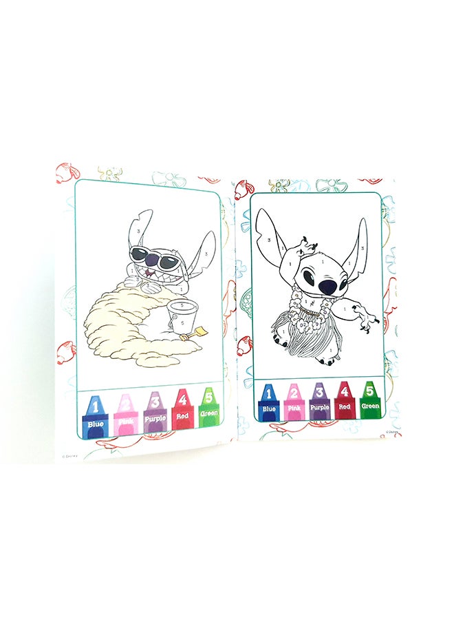 Disney Stitch Color by Number - Image 3