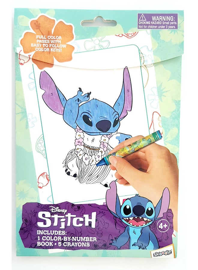 Disney Stitch Color by Number - Image 5